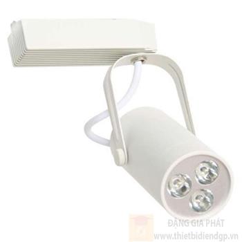 Đèn Led COB chiếu điểm 3W Ø50*H170, ánh sáng vàng, vỏ trắng NP 012A